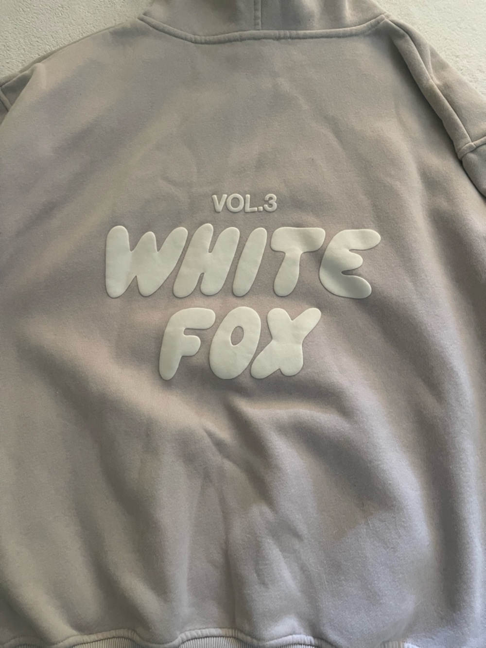 White fox Offstage Hoodie Moon